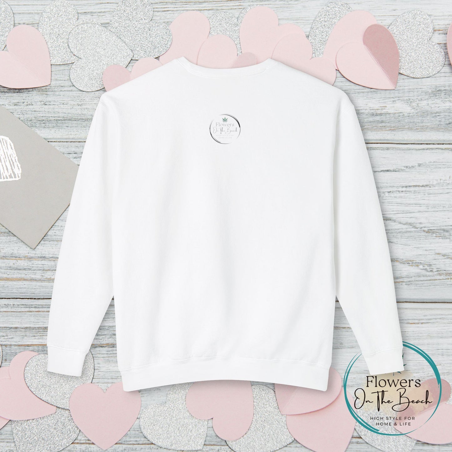 Garden Party Lightweight Crewneck, Stoner Valentines Gift, Floral Stoner Jumper, Marijuana Lover Shirt, 420 Humor Tshirt, Cannabis Humor