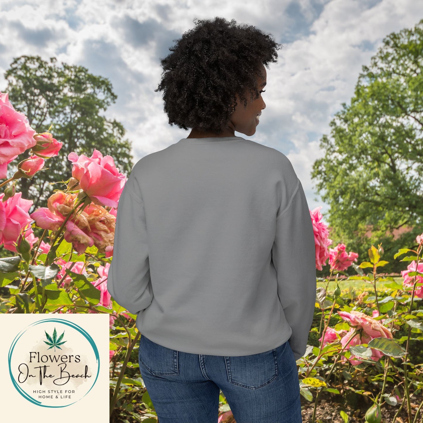 Empowerment Sweatshirt, I Can By Myself Flowers, Valentines Crewneck, Empower Women Sweatshirt, Weed Love Jumper, Stoner Sweatshirt, 420