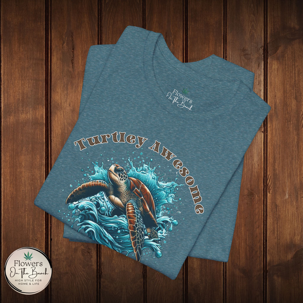 Turtley Awesome Pop Pop/Dad/Papa T-Shirt
