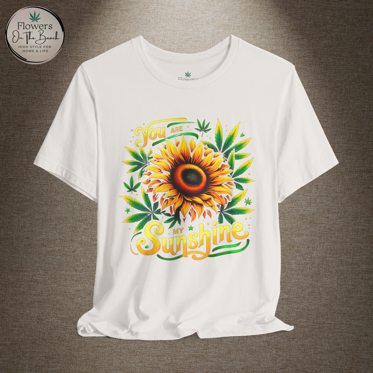 Sunflower and Cannabis Sunshine Tee