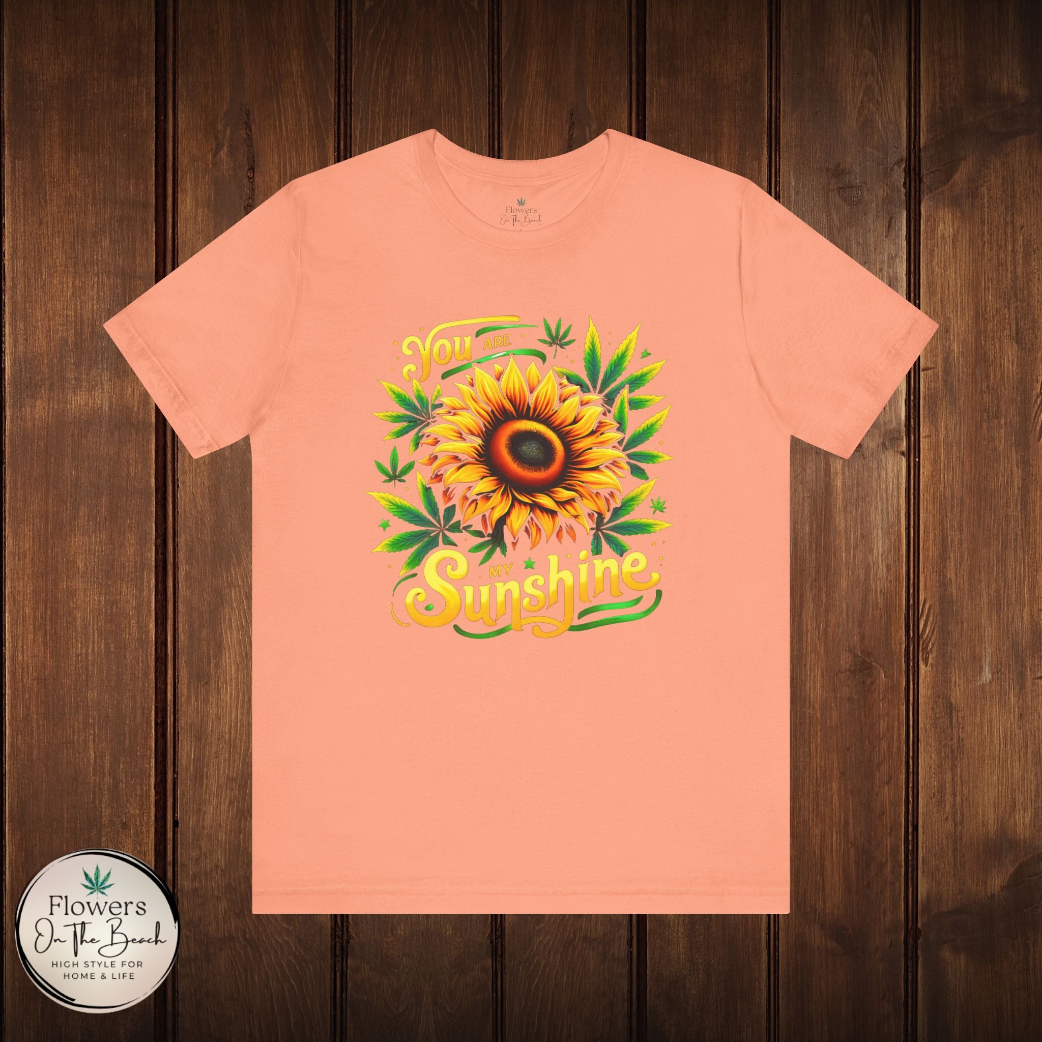 Sunflower and Cannabis Sunshine Tee