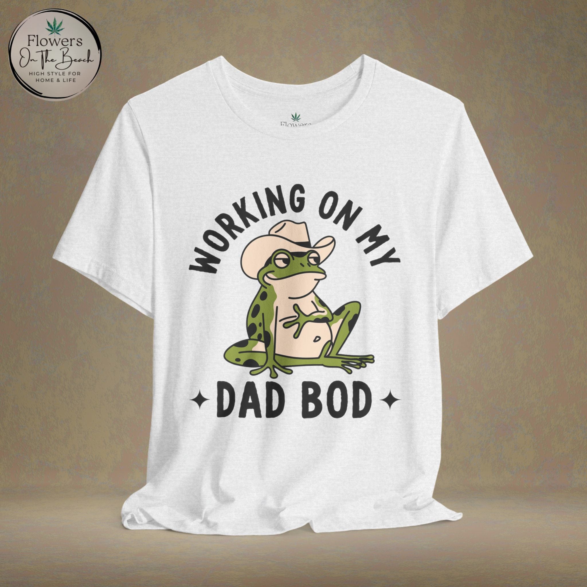Working on My Dad Bod T-Shirt | Funny Dad Fathers Day Tee