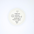 Today I Will Smile More - Large Trinket Dish