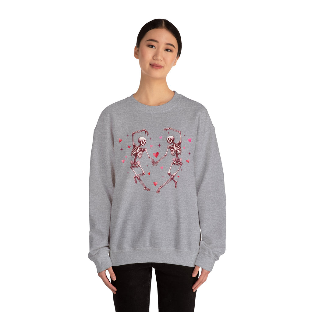 Valentine Skeleton Dance Sweatshirt