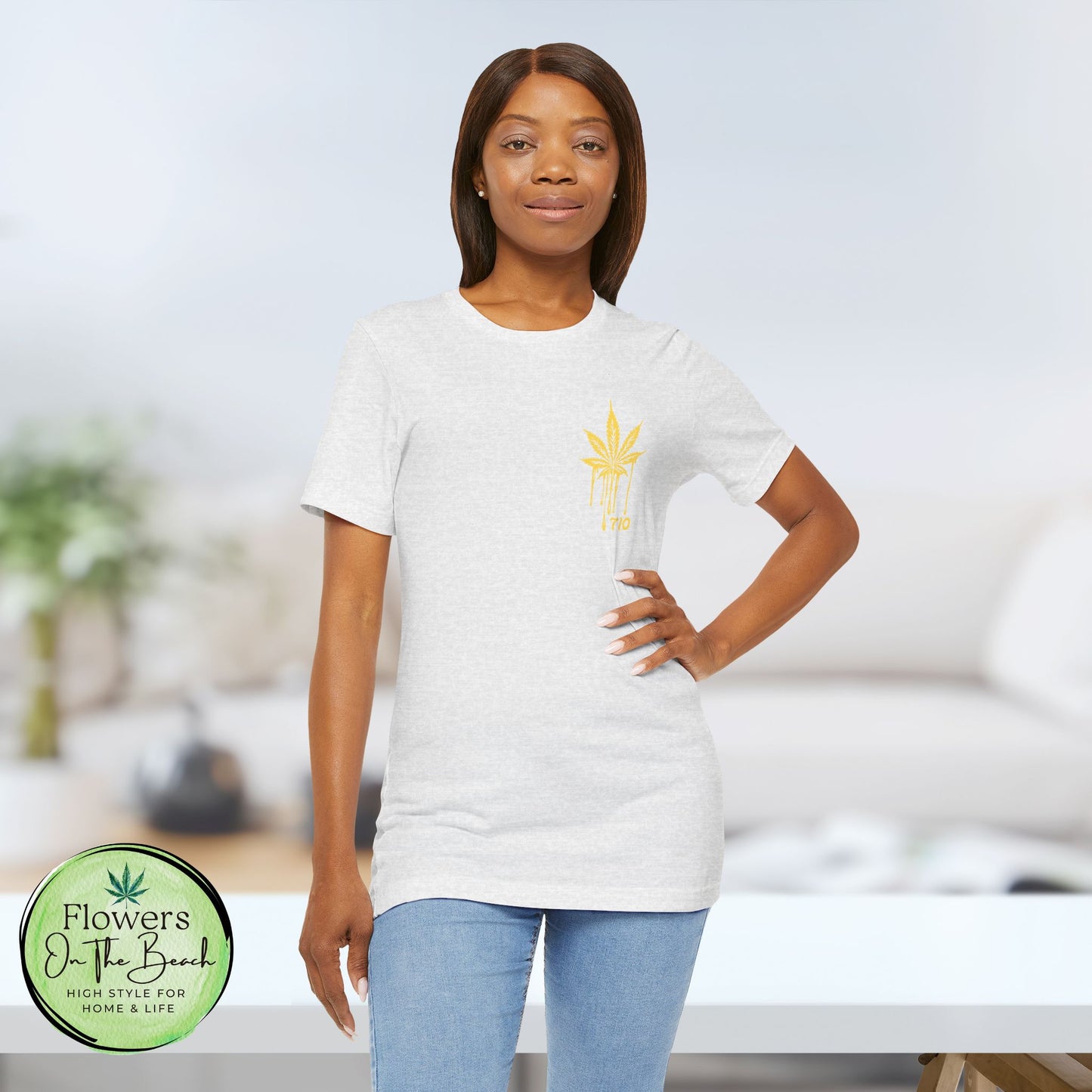 Dab On T-Shirt, Stoner Shirt, 710 Wax Holiday Tee, Unisex Jersey Top, Keep Calm Shirt, Drippy Stoner Shirt