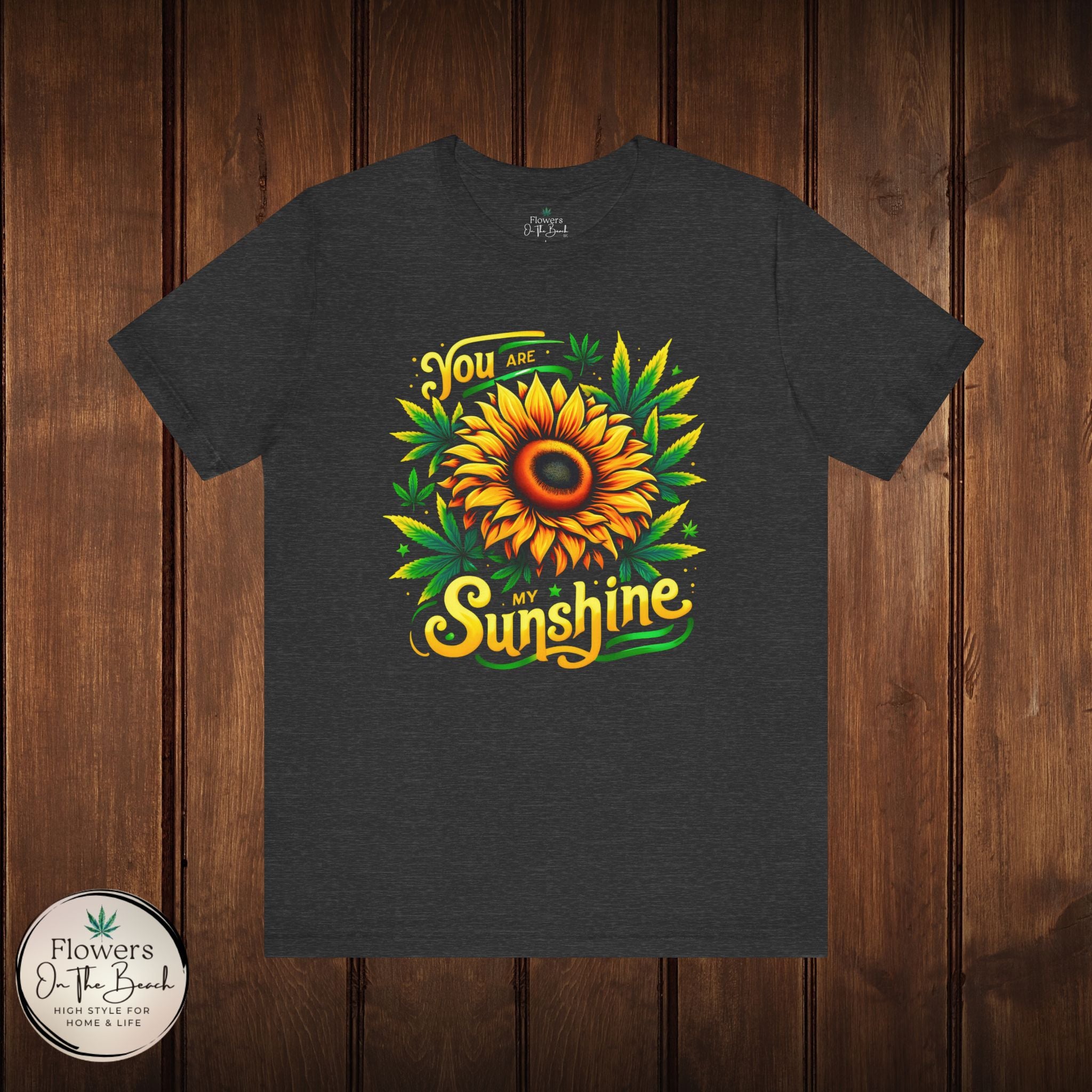 Sunflower and Cannabis Sunshine Tee