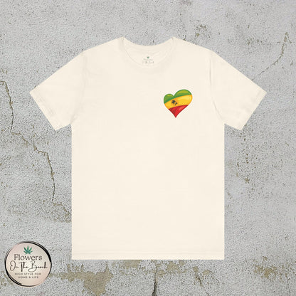 Rasta T-Shirt, Weed Smokers Tee, 420 Shirt, Unisex Jersey Short Sleeve Tee, Casual Stoner Apparel, 420 Somewhere, Rasta Holiday T-shirt