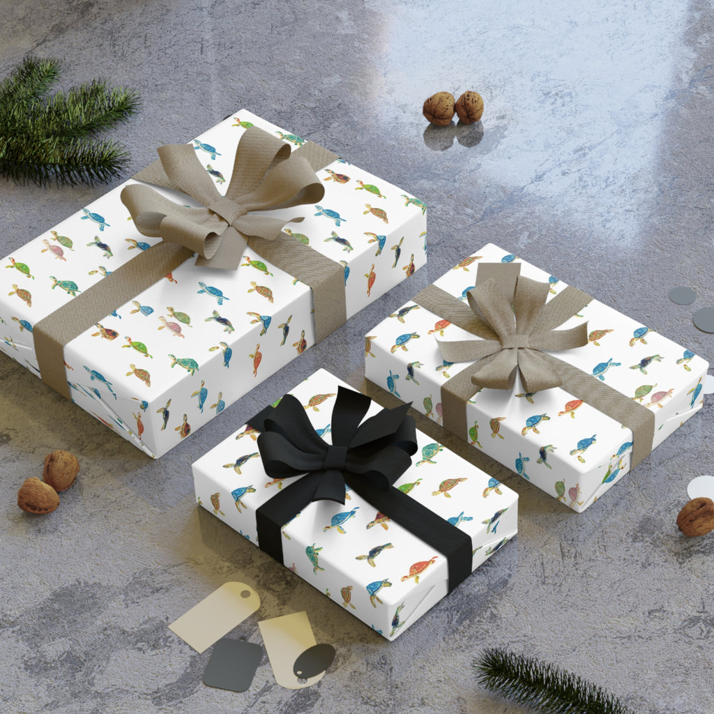 Sea Turtle Gift Wrap