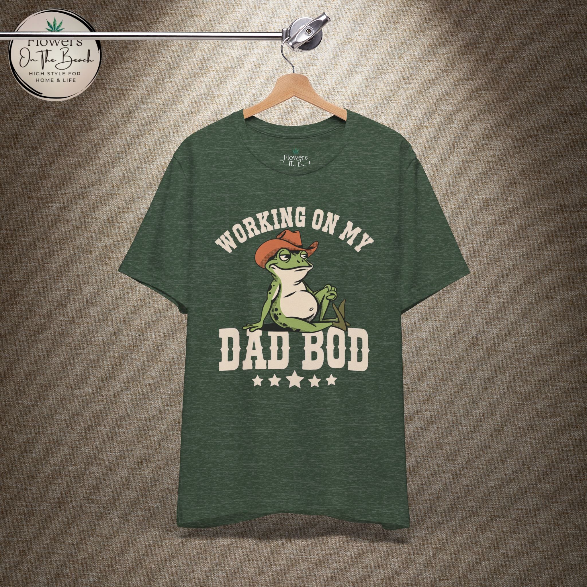 Working on My Dad Bod T-Shirt | Funny Dad Fathers Day Tee