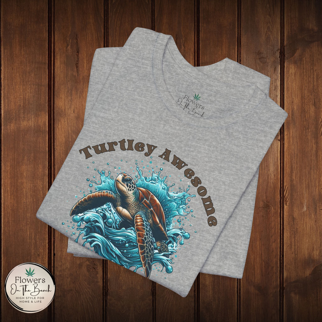 Turtley Awesome Pop Pop/Dad/Papa T-Shirt