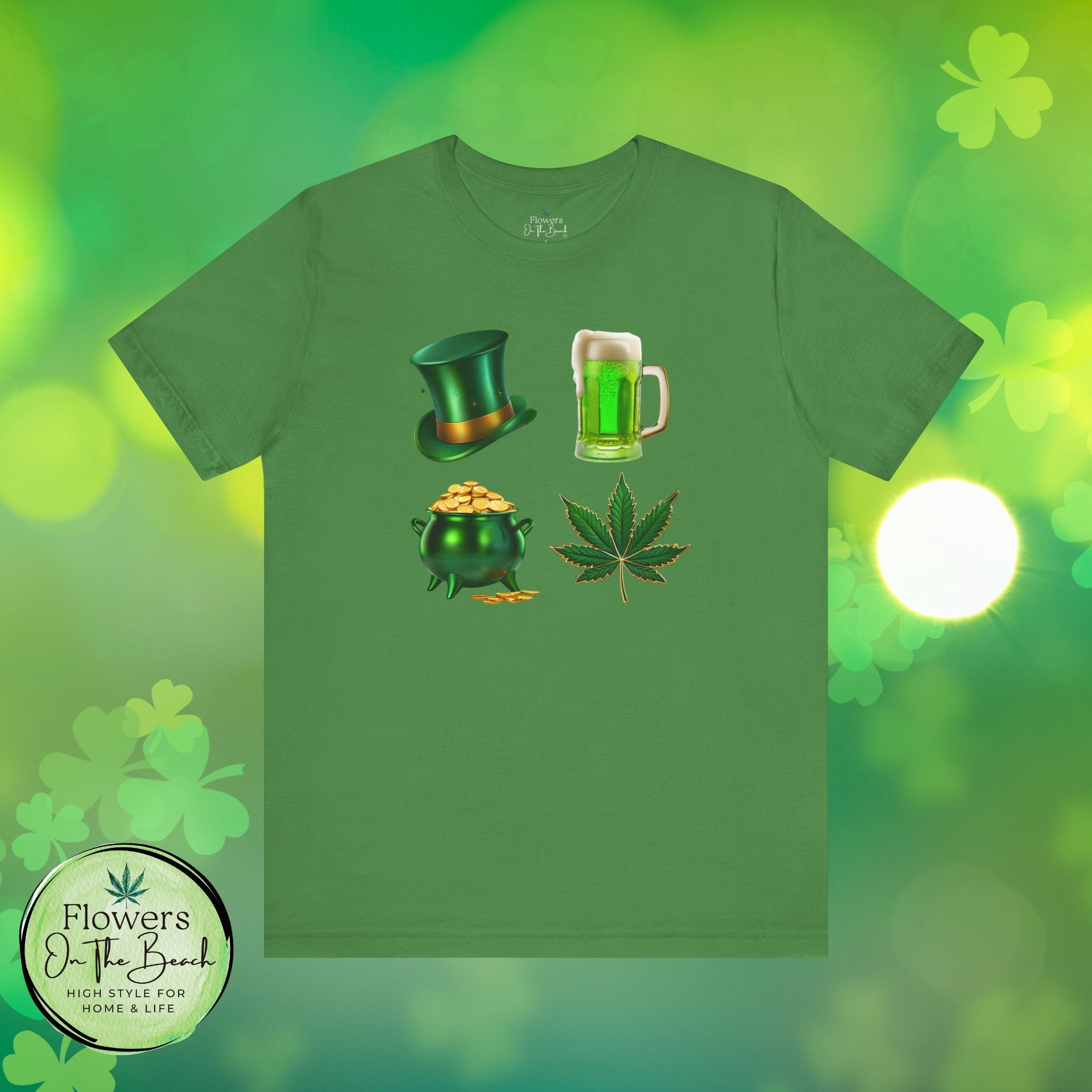 Weed St Patrick's Day Stoner Tee