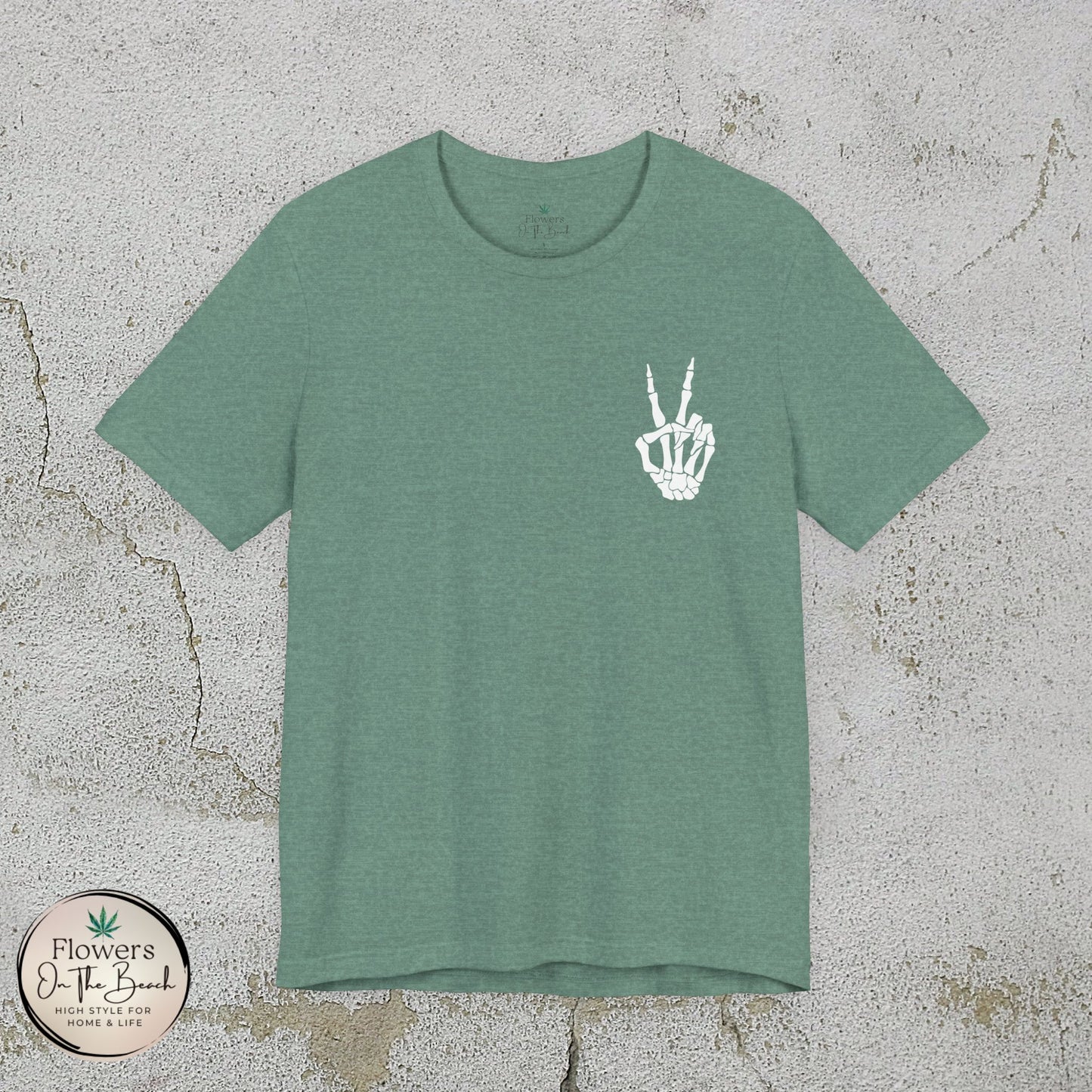 Stoned to the Bone Stoner T-Shirt, Weed Smokers Tee, 420 Holiday Shirt, Unisex Jersey Short Sleeve Tee, Casual Stoner Apparel, Rasta Apparel