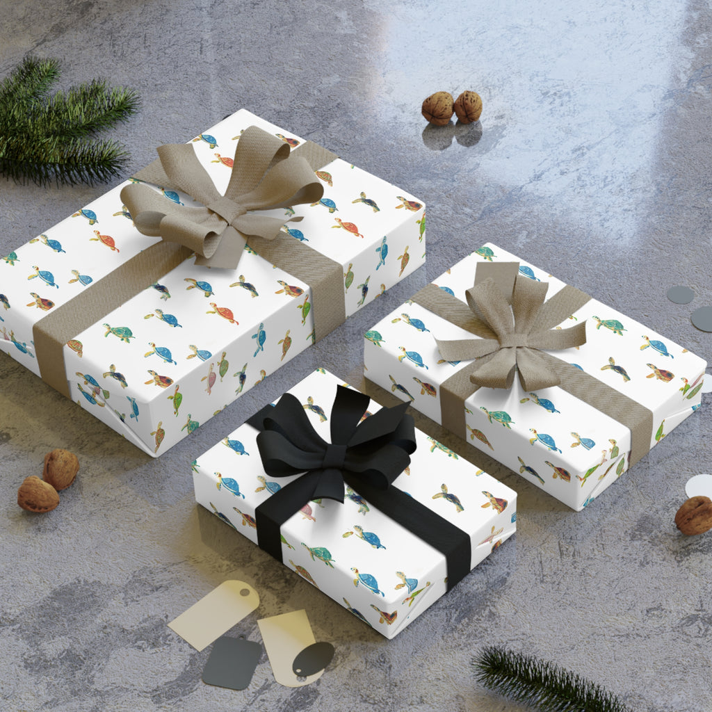 Sea Turtle Gift Wrap