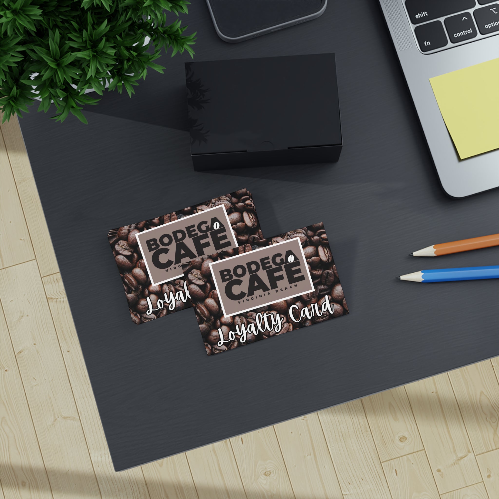 Custom Loyalty Cards, Coffee Shop Business Cards, Custom Order 100pcs, Personalized Cafe Rewards, Small Business Marketing Material