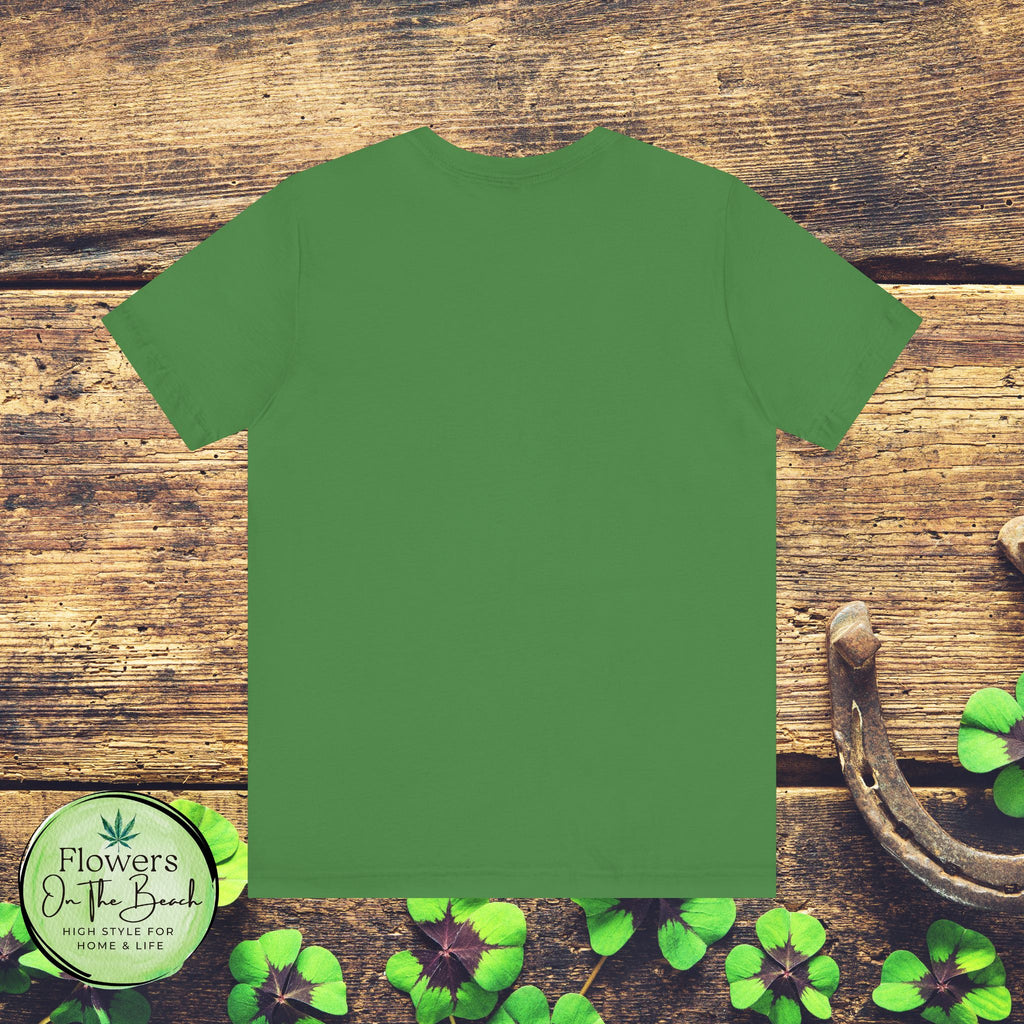 St Patrick's Day Cheetah Print Tee, Lucky Mama Tee