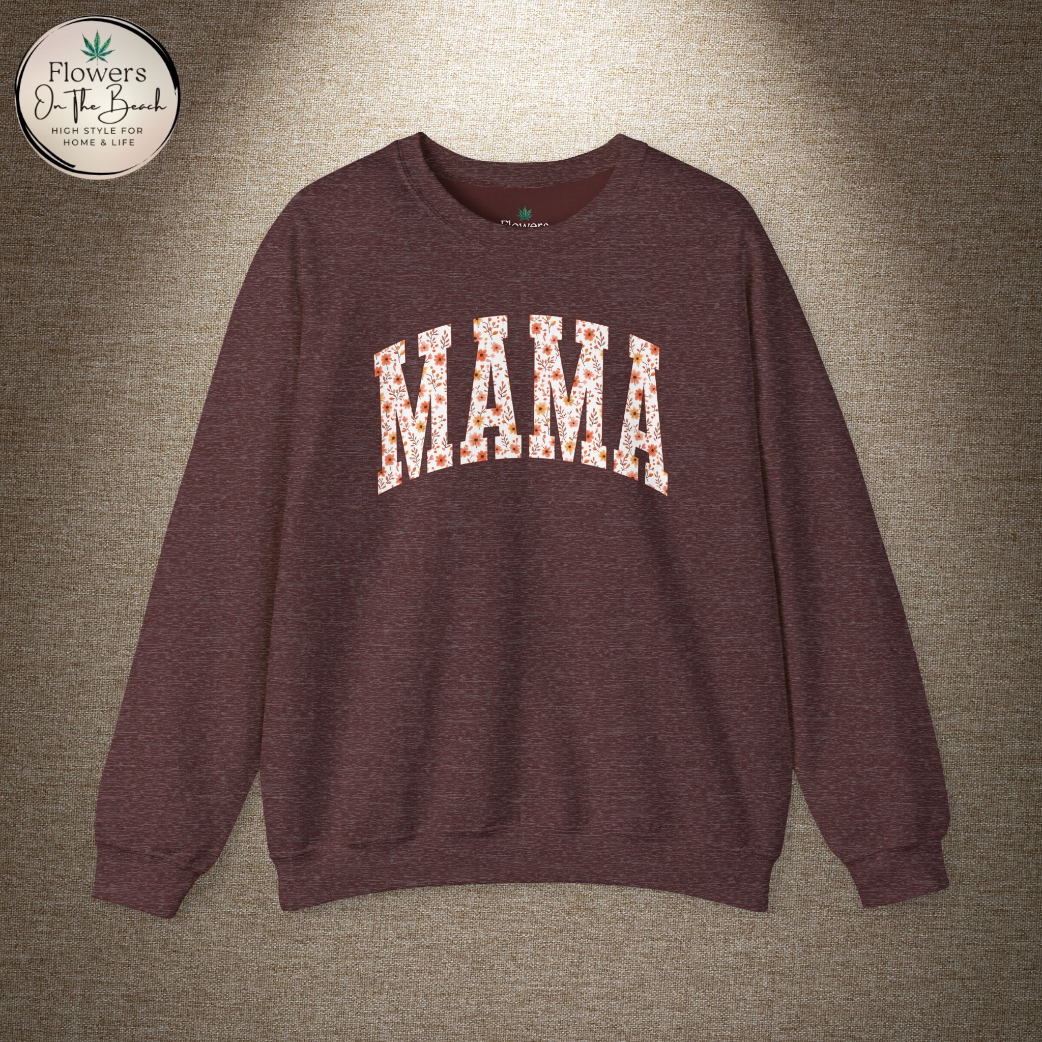 Fall Vibes Mama Letters Sweatshirt