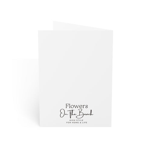 Beach Waves Awesome Card (Blank Inside)