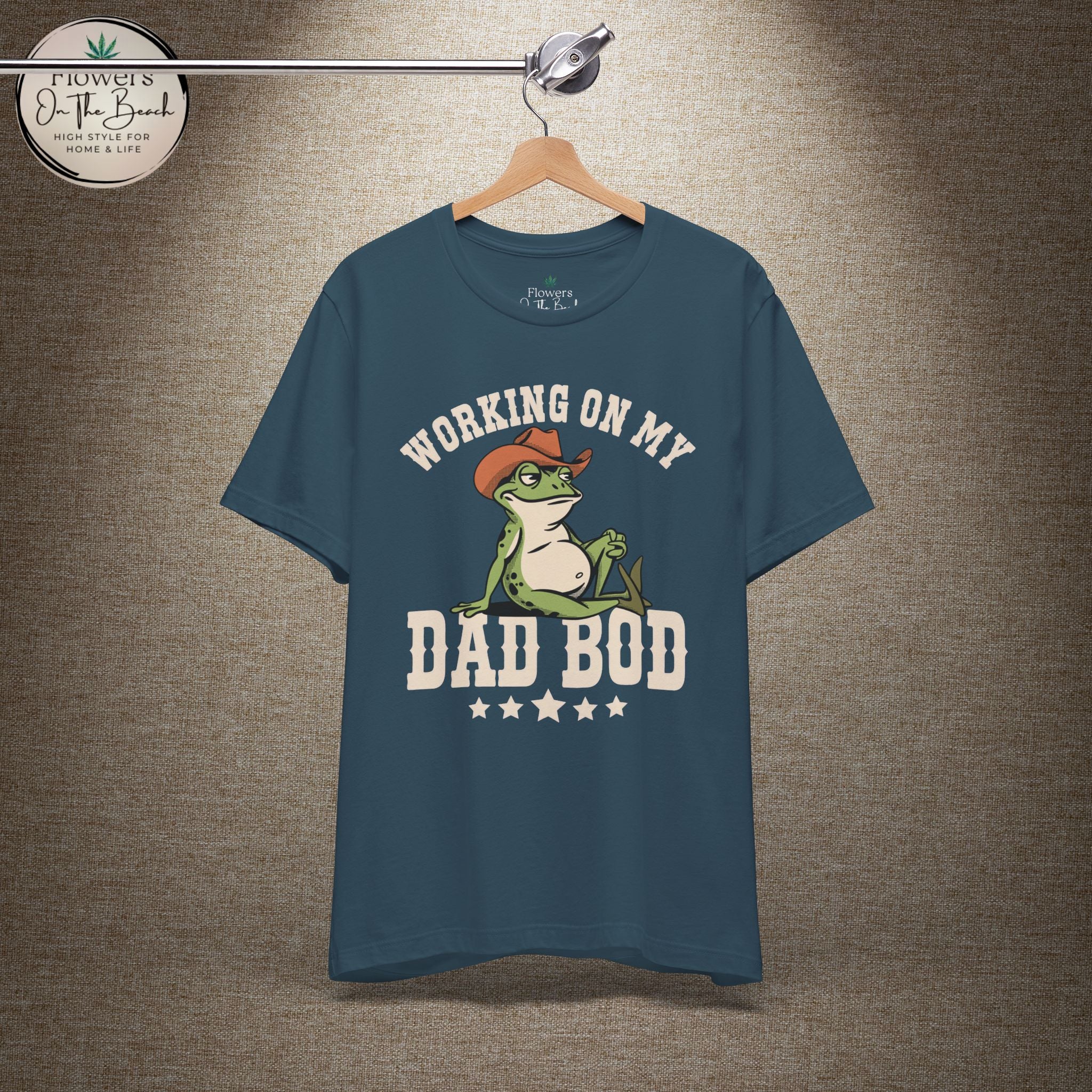 Working on My Dad Bod T-Shirt | Funny Dad Fathers Day Tee