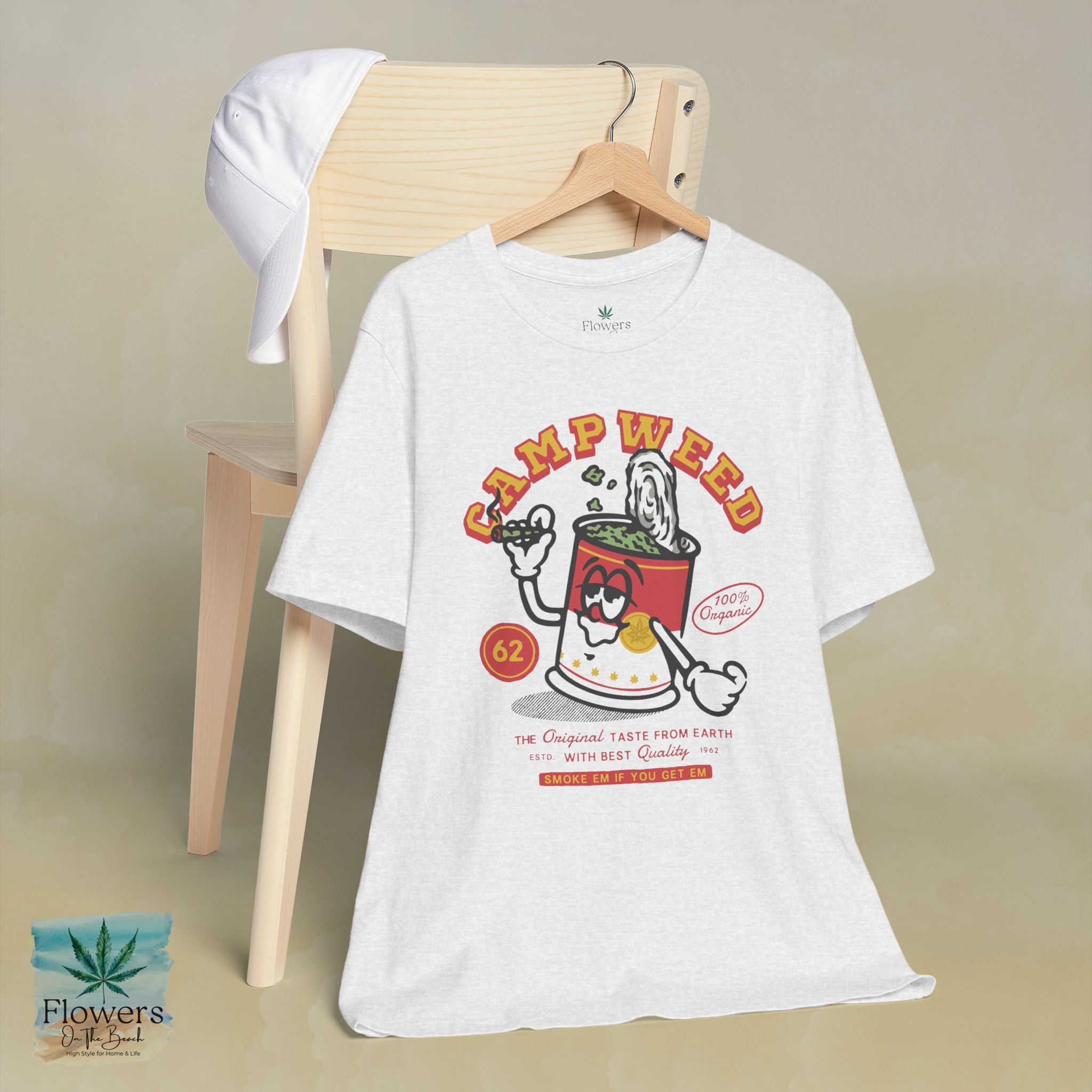 Vintage Camp Weed Unisex Tee