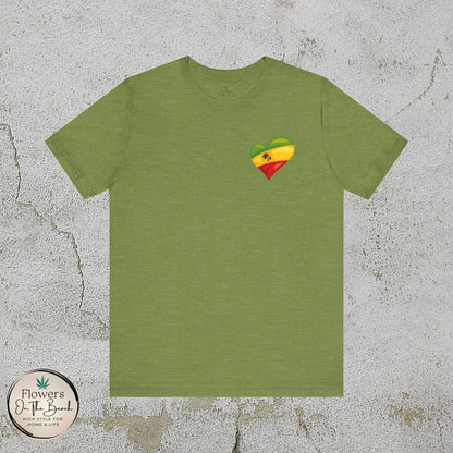 Rasta T-Shirt, Weed Smokers Tee, 420 Shirt, Unisex Jersey Short Sleeve Tee, Casual Stoner Apparel, 420 Somewhere, Rasta Holiday T-shirt