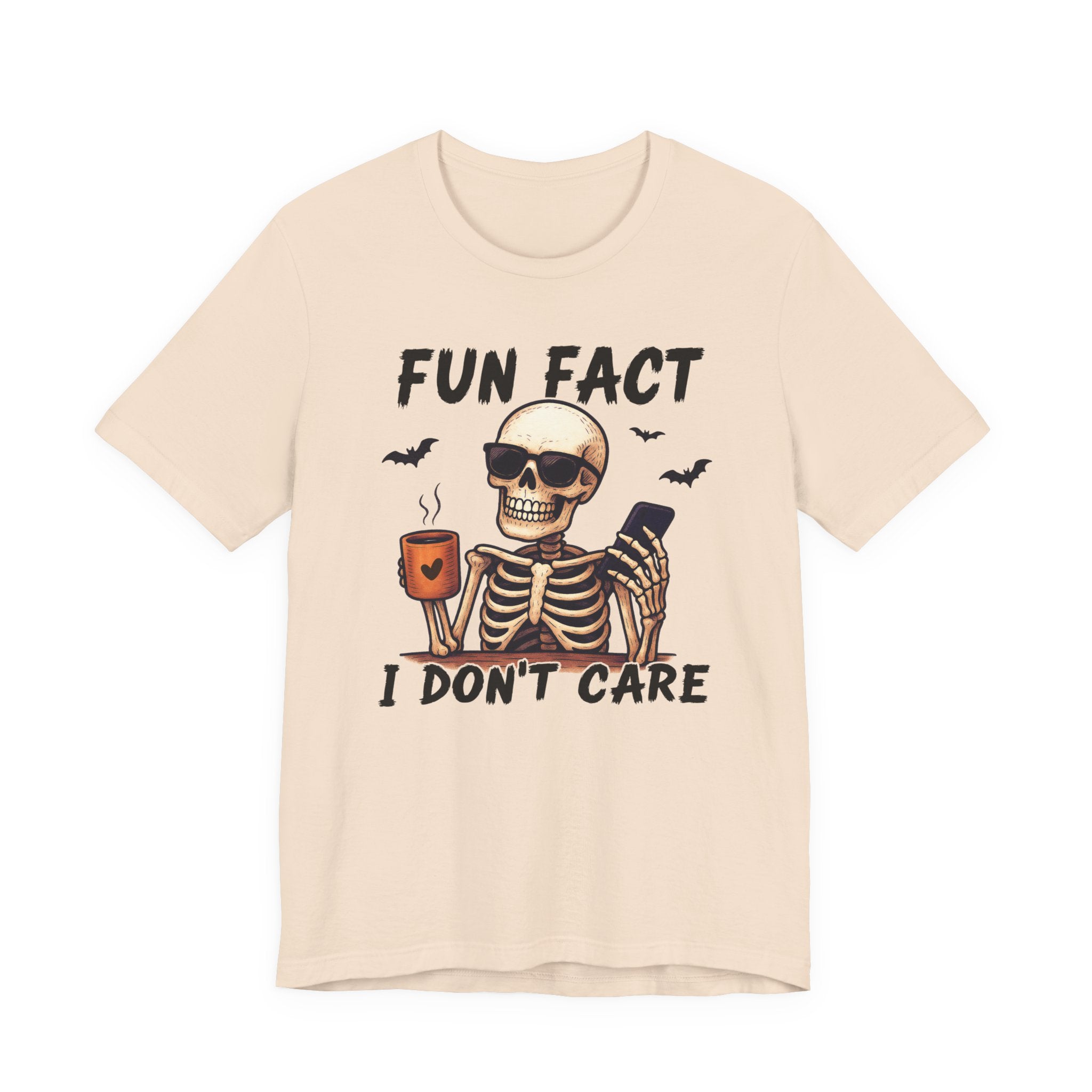 Fun Fact I Don't Care', Skeleton Tee