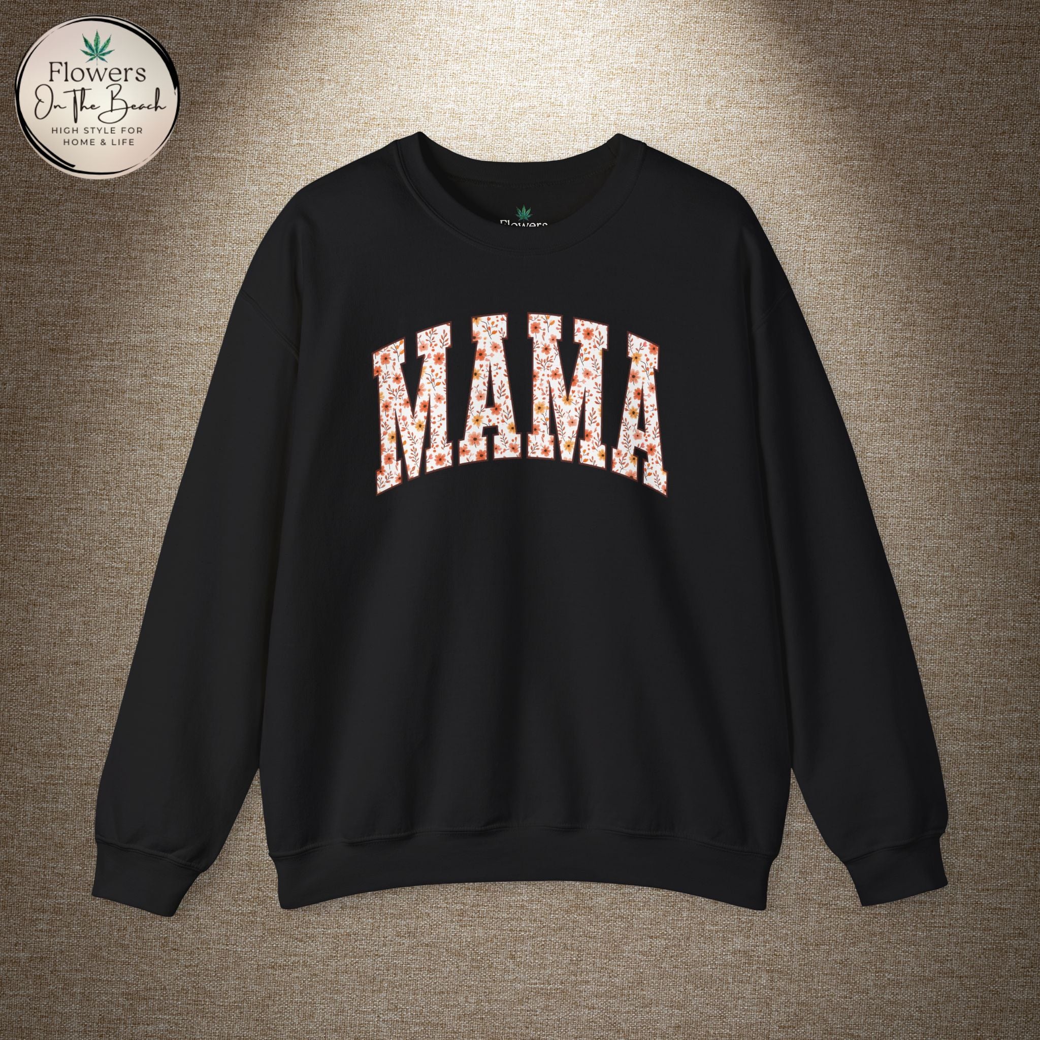 Fall Vibes Mama Letters Sweatshirt