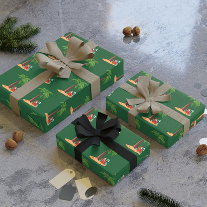 Christmas Santa Joint Wrapping Paper, Cannabis Wrapping Paper, Holiday Weed Wrapping Paper, Xmas Stoner Wrap Paper,