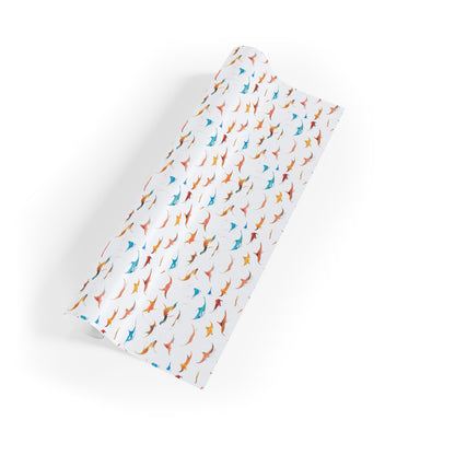 Whimsical Stingray Gift Wrap, Joy of the Ocean, Ocean Lover Present, Sea Creature Birthday Wrap, Scuba Diver Gift, Diver Gift Wrap