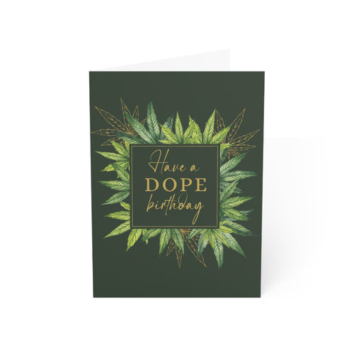 'Have a Dope Birthday' Notecard, 420 Birthday Card