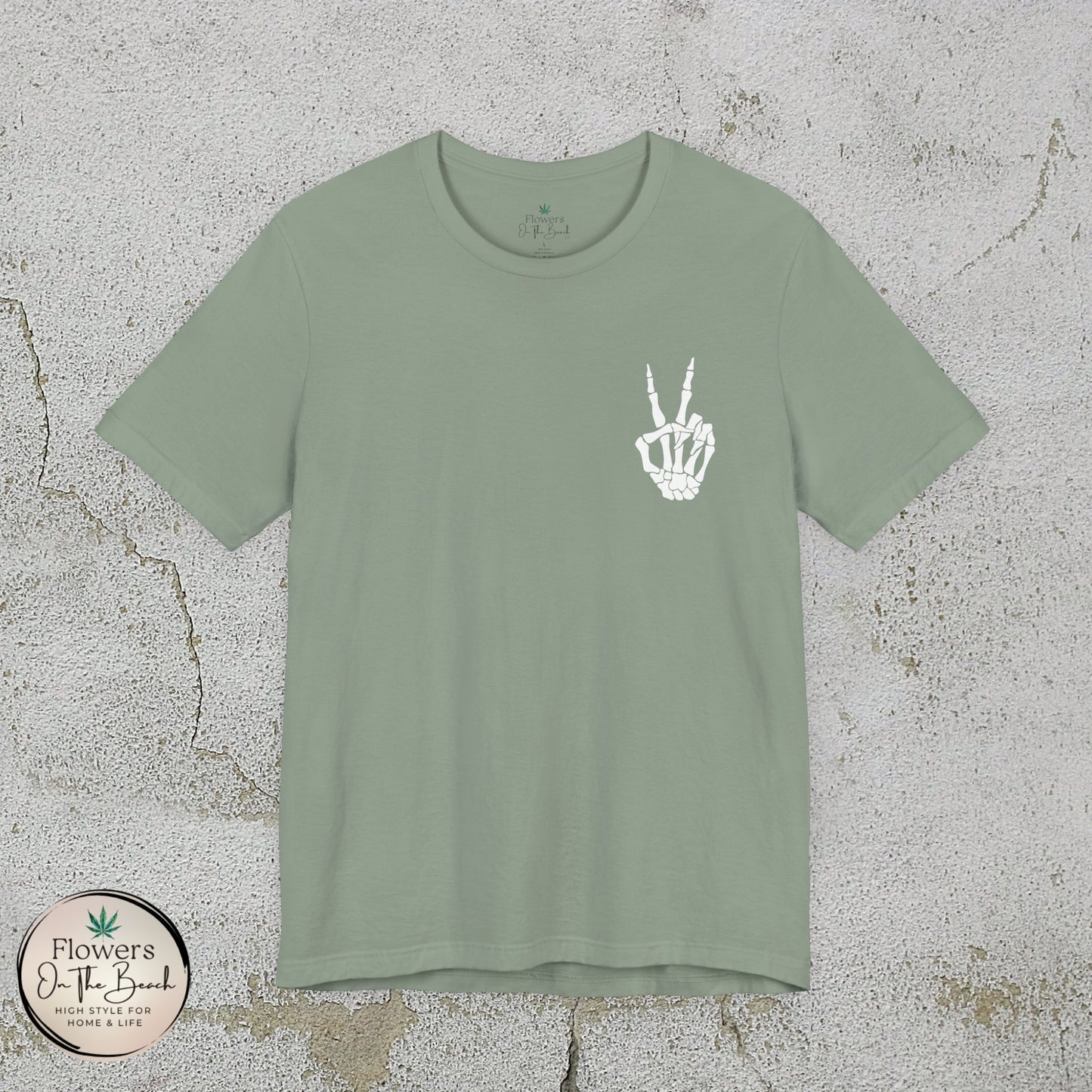 Stoned to the Bone Stoner T-Shirt, Weed Smokers Tee, 420 Holiday Shirt, Unisex Jersey Short Sleeve Tee, Casual Stoner Apparel, Rasta Apparel