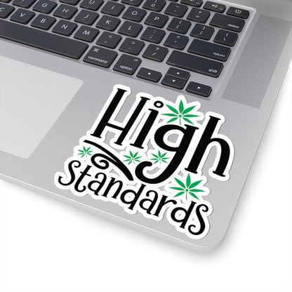 Marijuana Lover Kiss-Cut Stickers, Stoner Decal, Weed Leaf Sticker, Cannabis Lover Gift, 420 Sticker, Weed Sticker