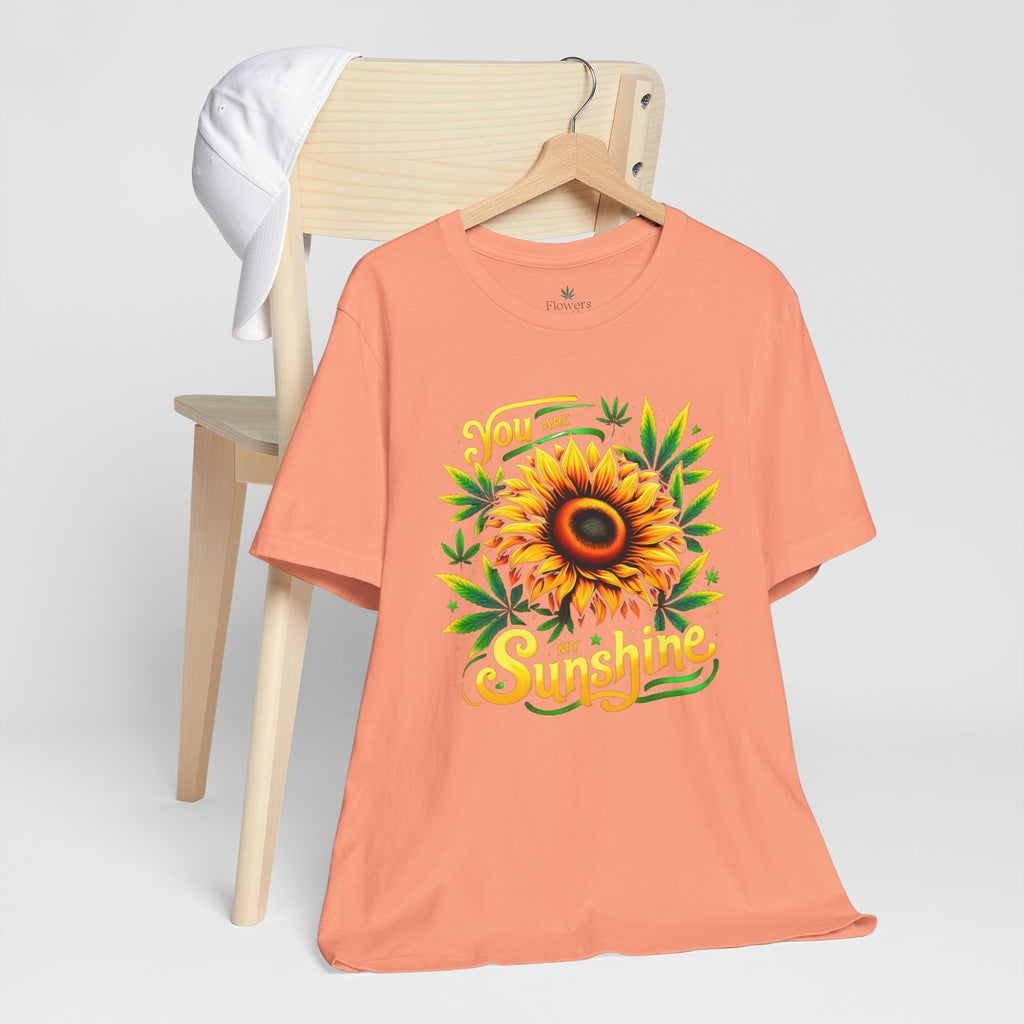 Sunflower and Cannabis Sunshine Tee