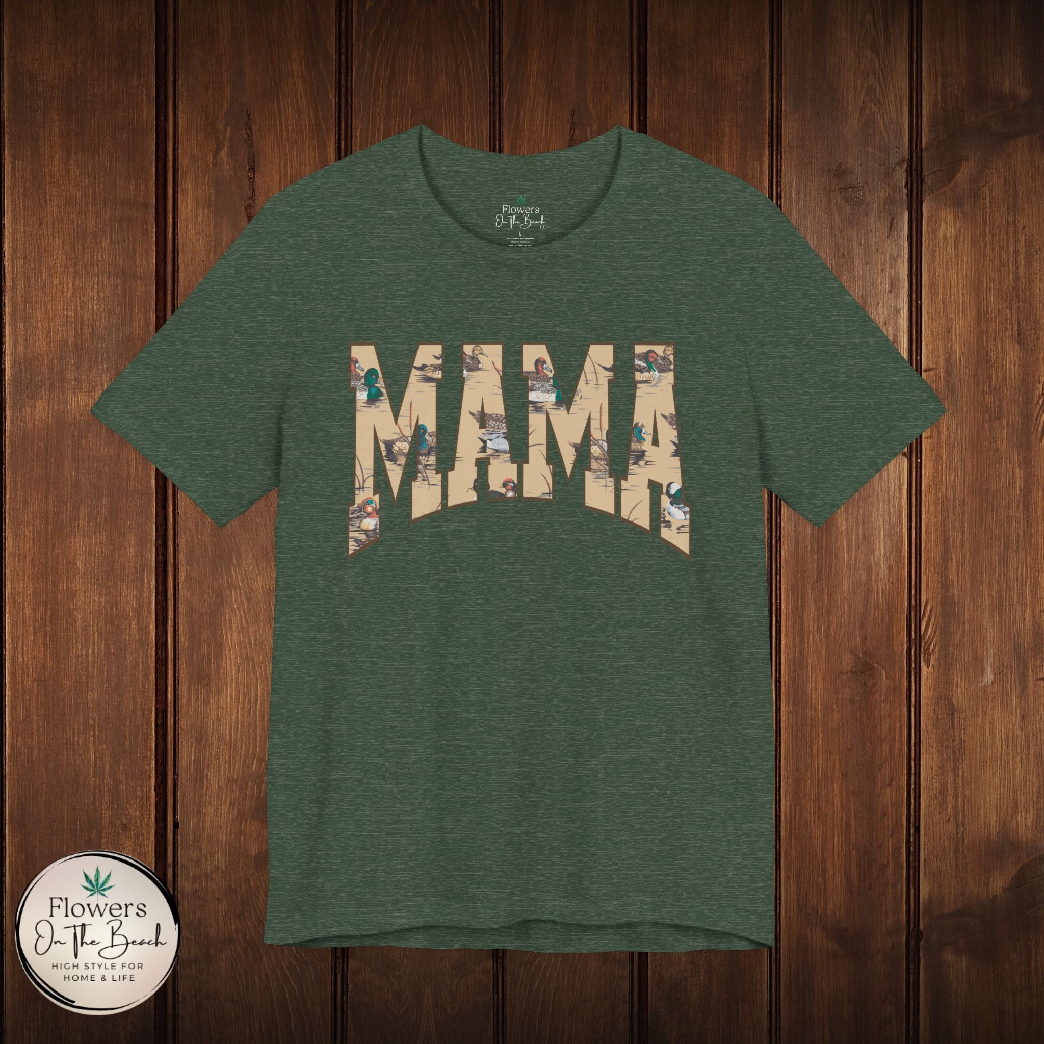 Mama Varsity Letters Duck Tee