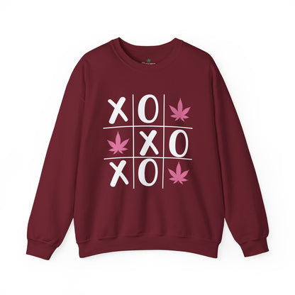 XOXO Valentines Day Sweatshirt, Love Heart Graphic Jumper, Romantic Couples Gift Pullover, Cozy Winter Top, Unisex Valentine's Day