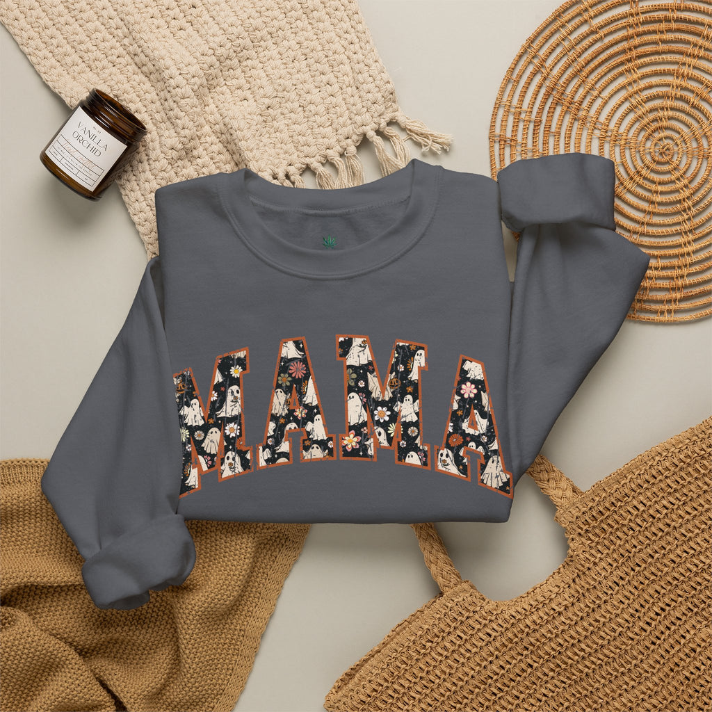 Halloween Mama Letters Sweatshirt