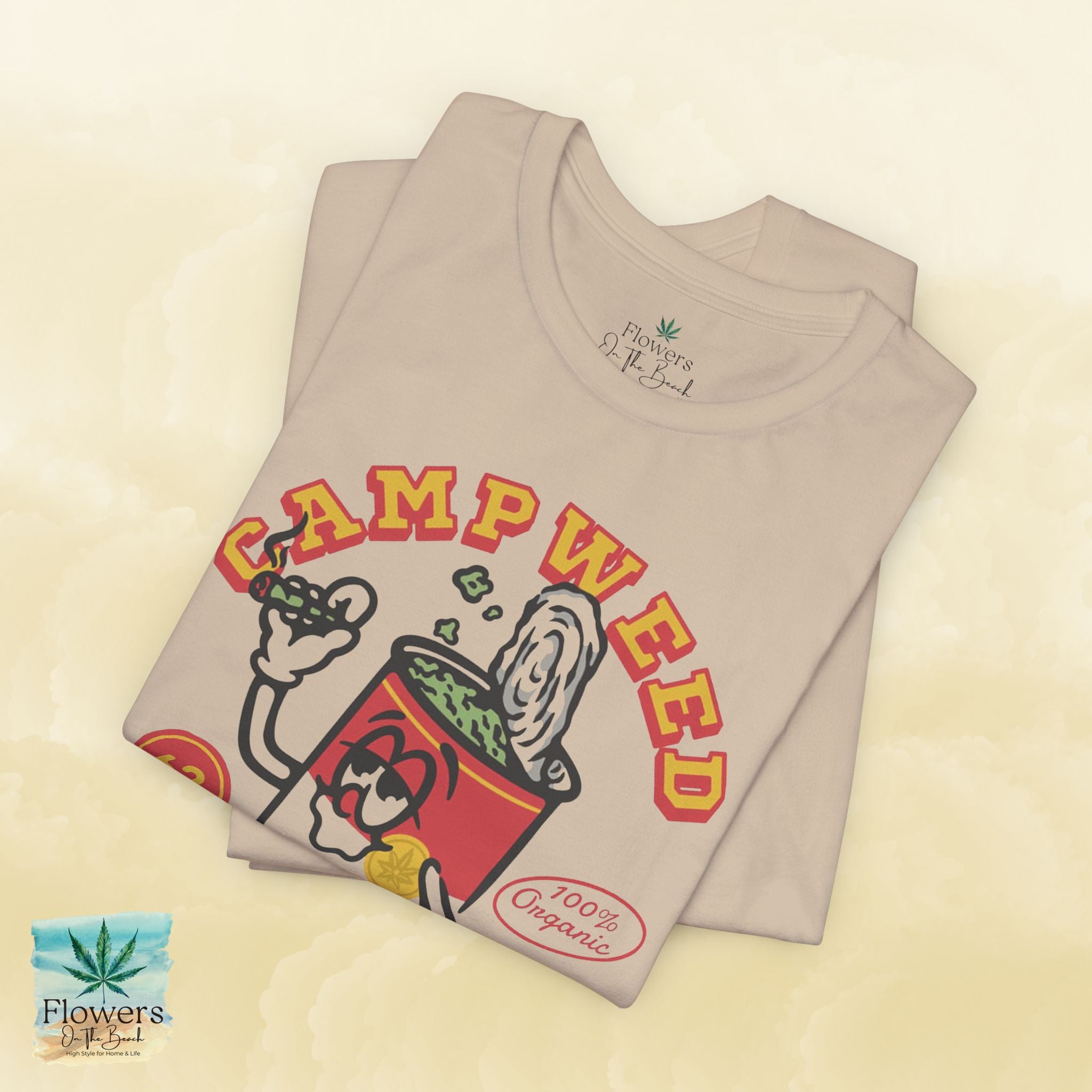 Vintage Camp Weed Unisex Tee