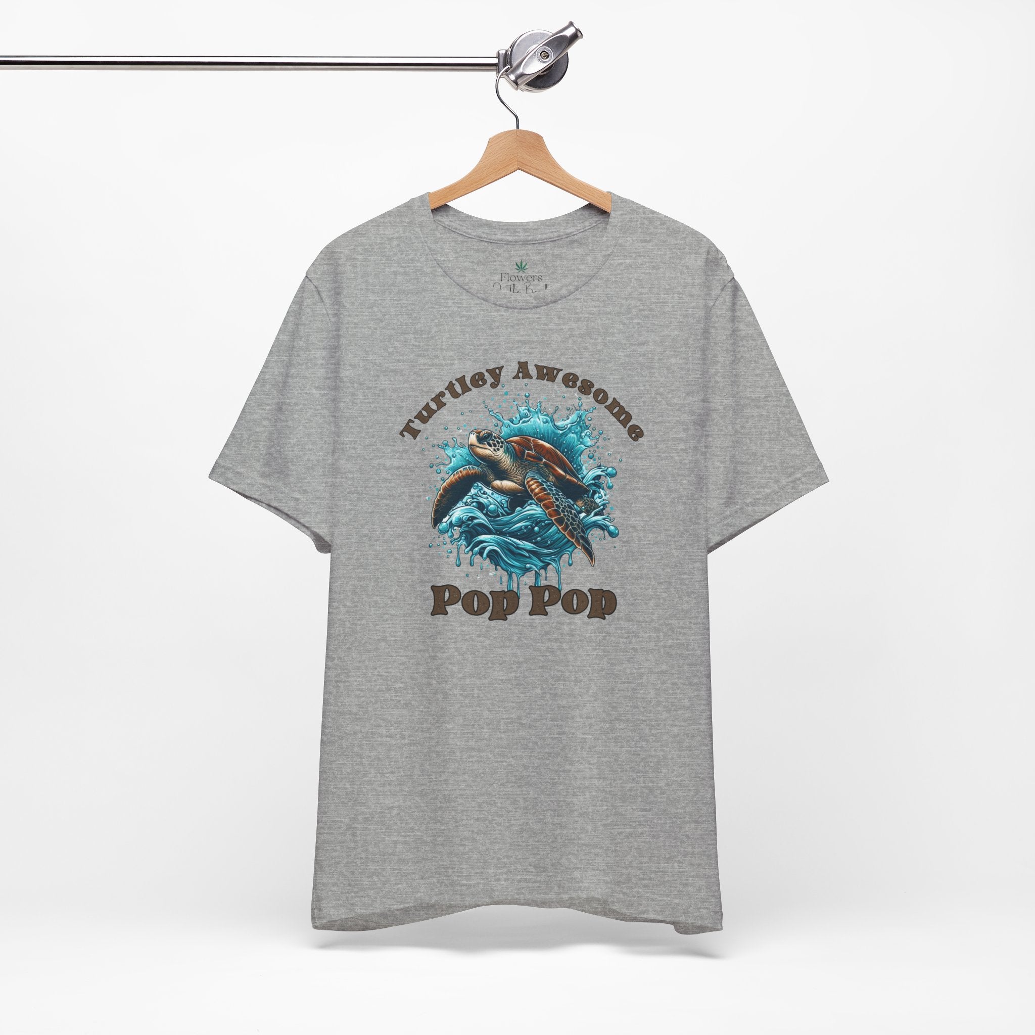 Turtley Awesome Pop Pop/Dad/Papa T-Shirt
