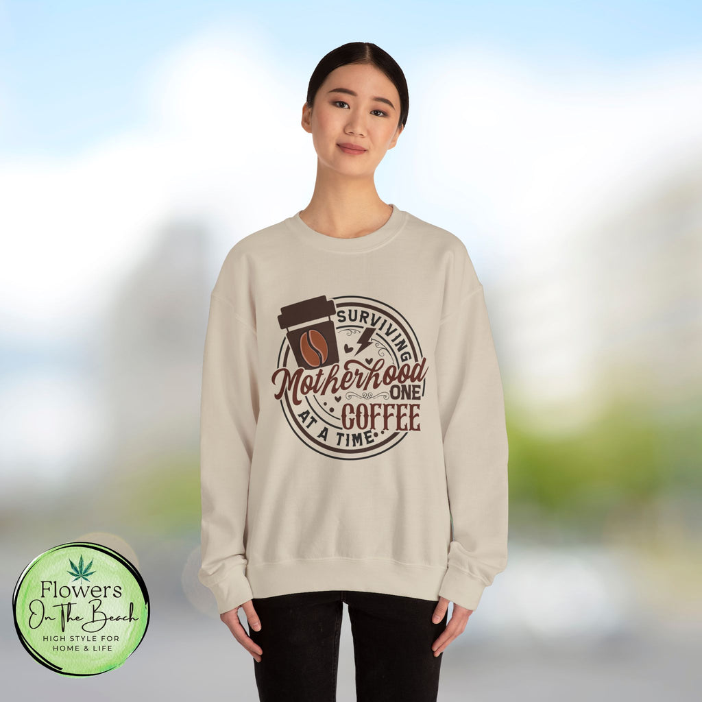 Coffee Lover Mom Sweatshirt