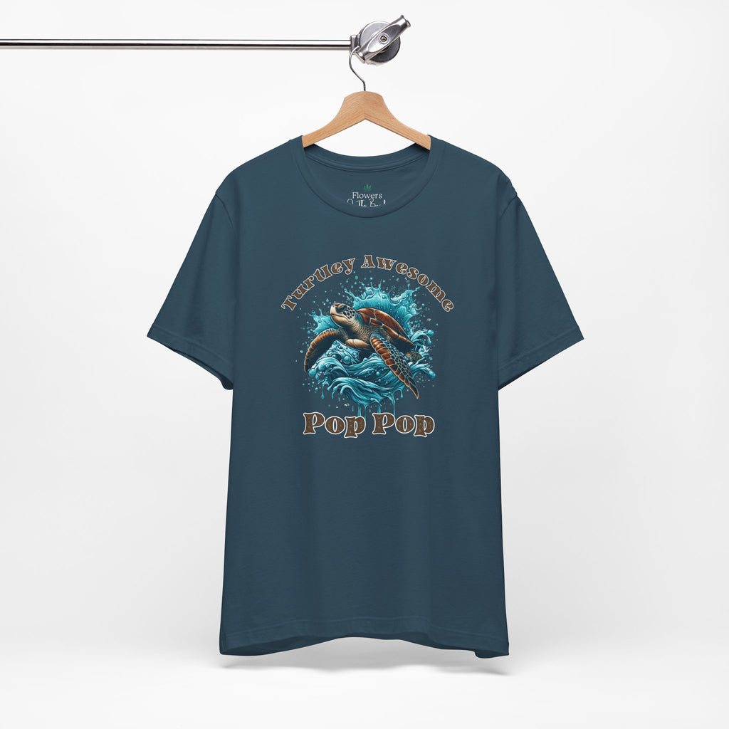 Turtley Awesome Pop Pop/Dad/Papa T-Shirt
