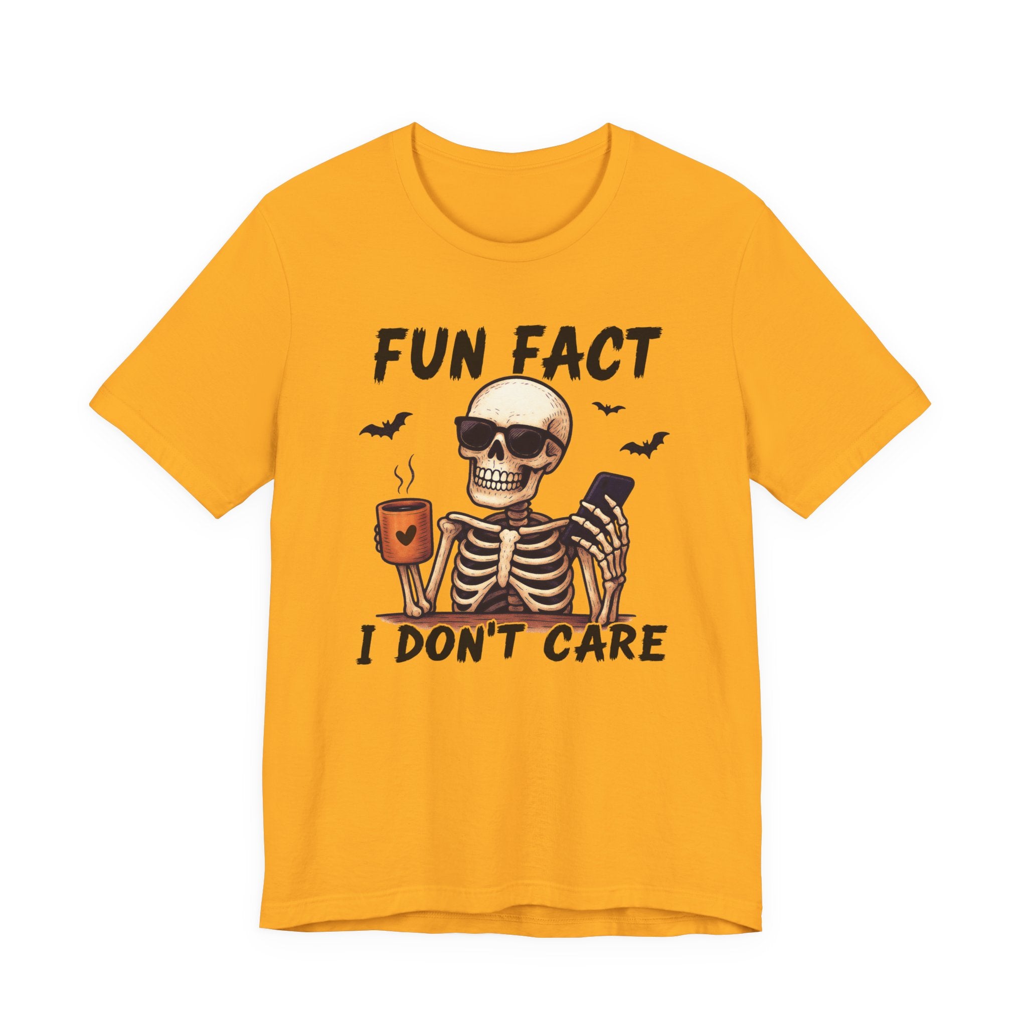Fun Fact I Don't Care', Skeleton Tee