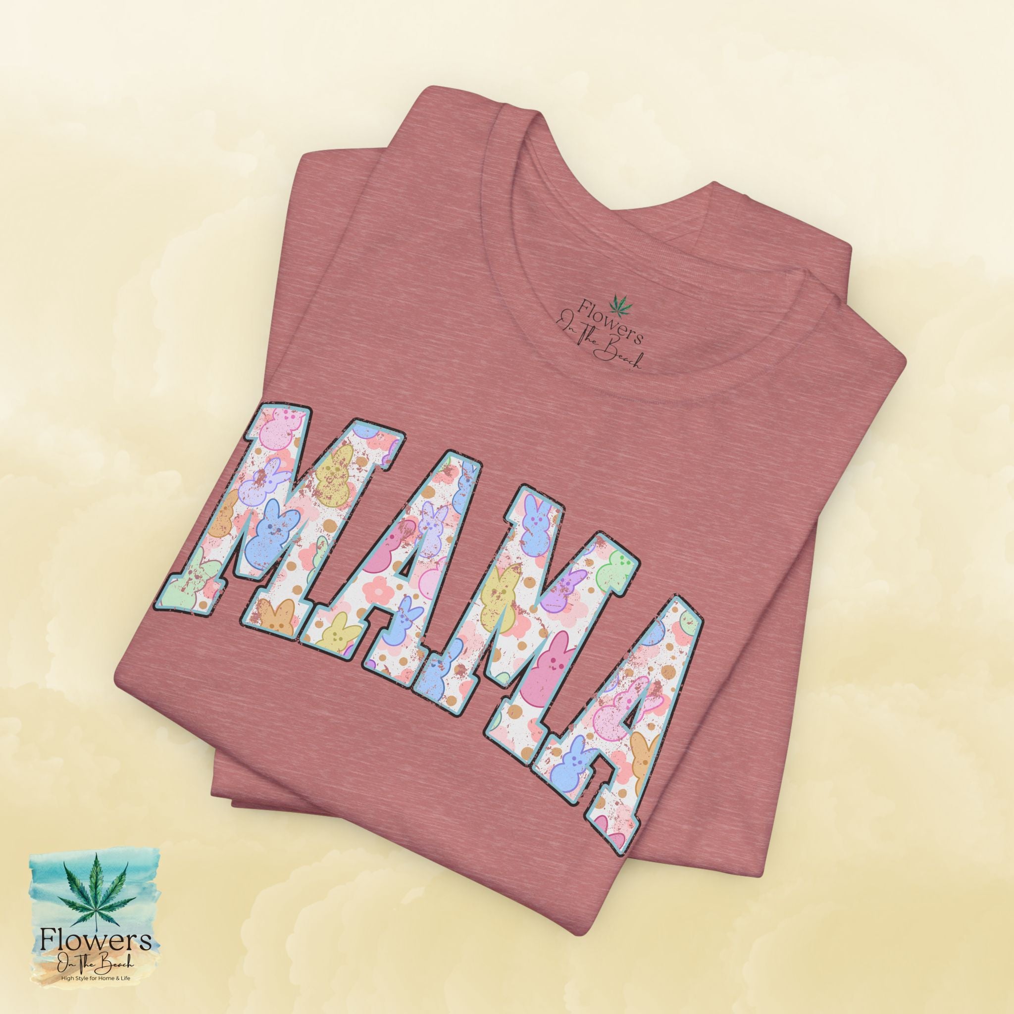 Peeps Inspired Mama Letters Tee