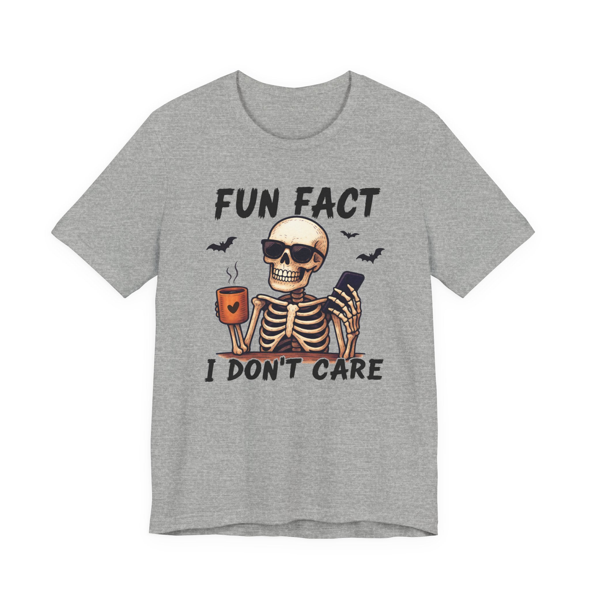 Fun Fact I Don't Care', Skeleton Tee