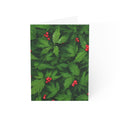 Cannabis-Themed Christmas Card | Weed Leaves of Holly