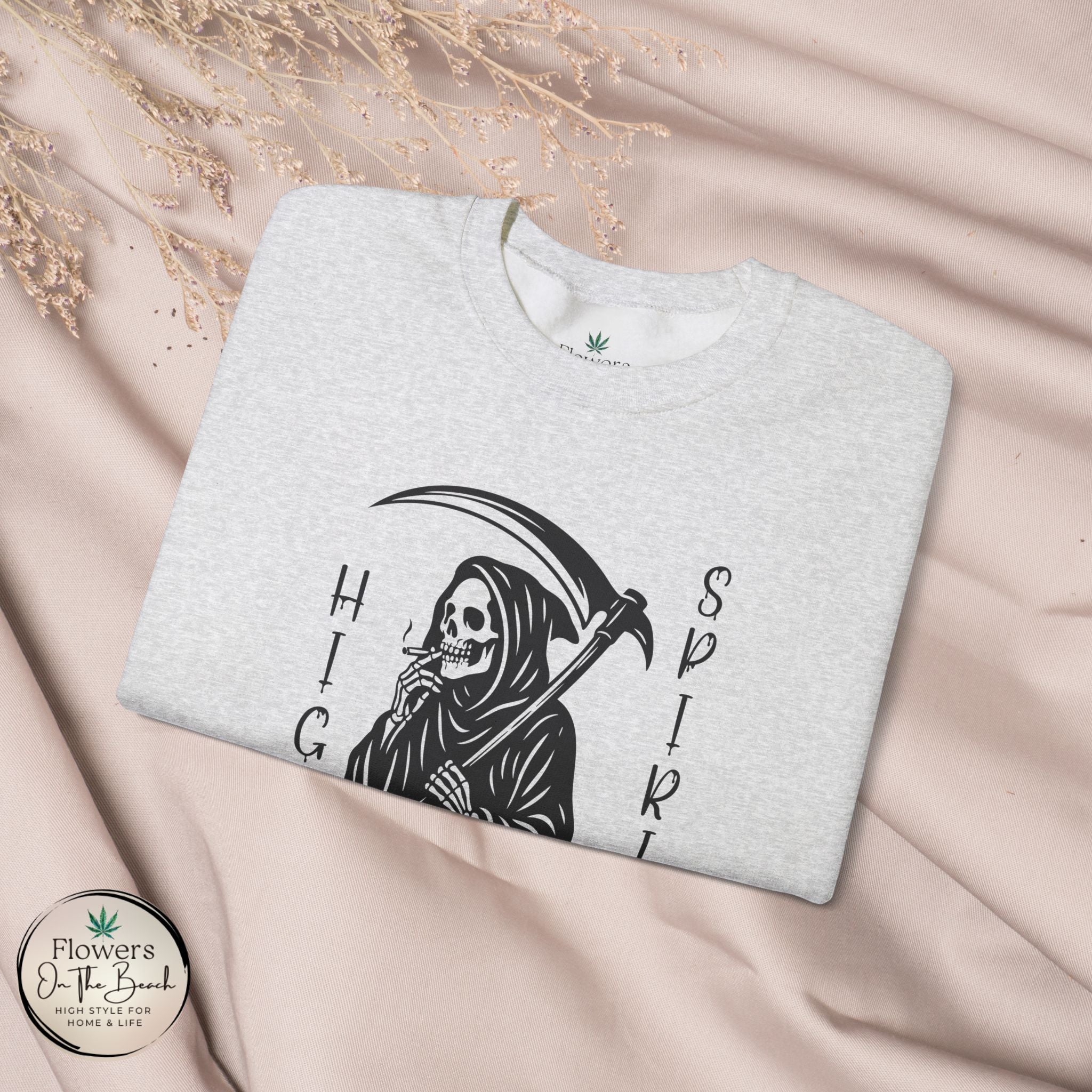 Grim Reaper Smoking Sweatshirt