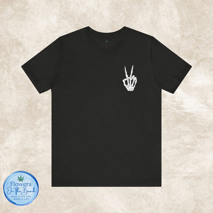 Stoned to the Bone Stoner T-Shirt, Weed Smokers Tee, 420 Holiday Shirt, Unisex Jersey Short Sleeve Tee, Casual Stoner Apparel, Rasta Apparel