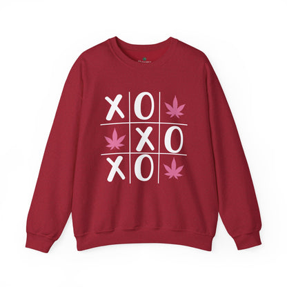 XOXO Valentines Day Sweatshirt, Love Heart Graphic Jumper, Romantic Couples Gift Pullover, Cozy Winter Top, Unisex Valentine's Day