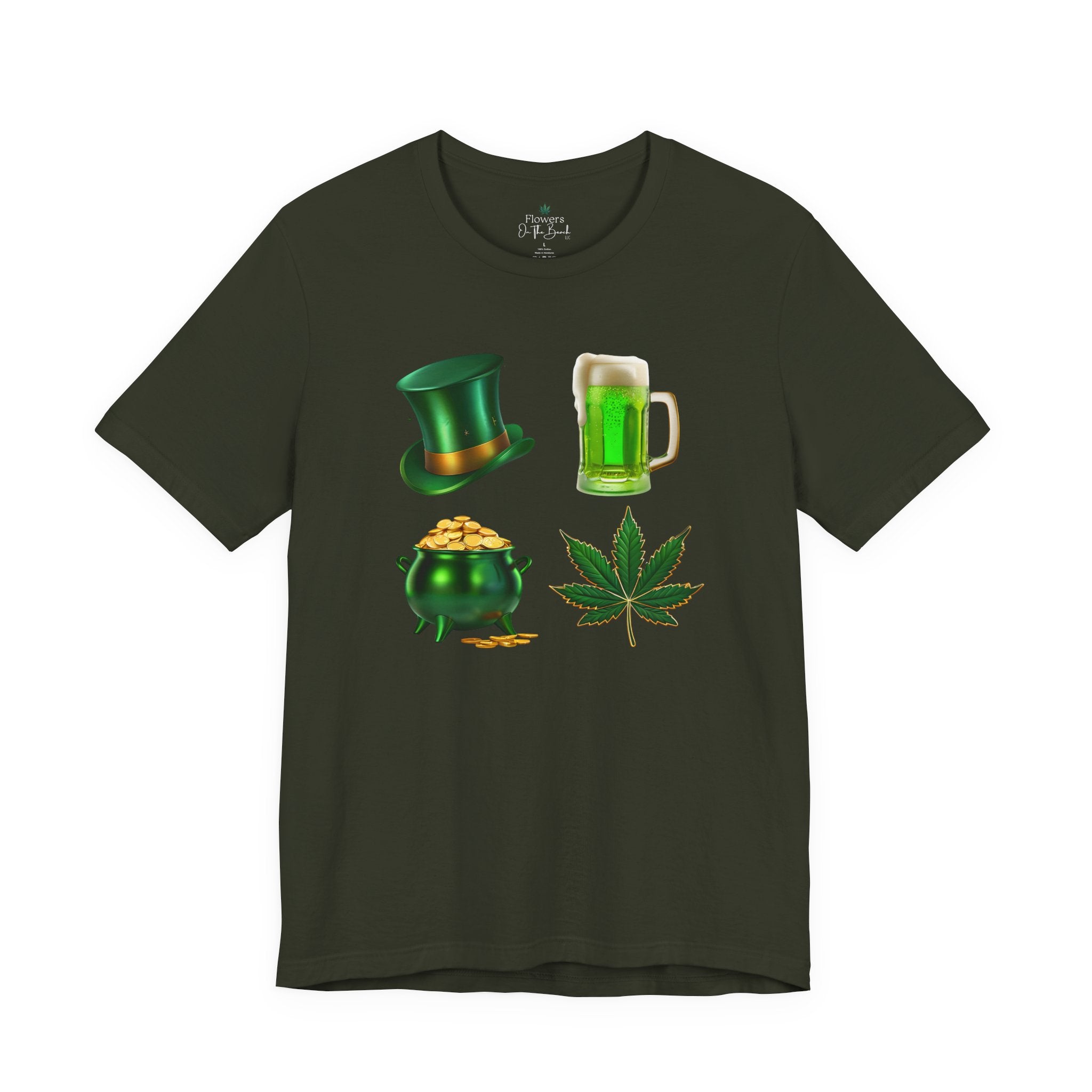 Weed St Patrick's Day Stoner Tee