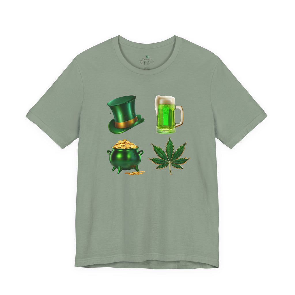 Weed St Patrick's Day Stoner Tee