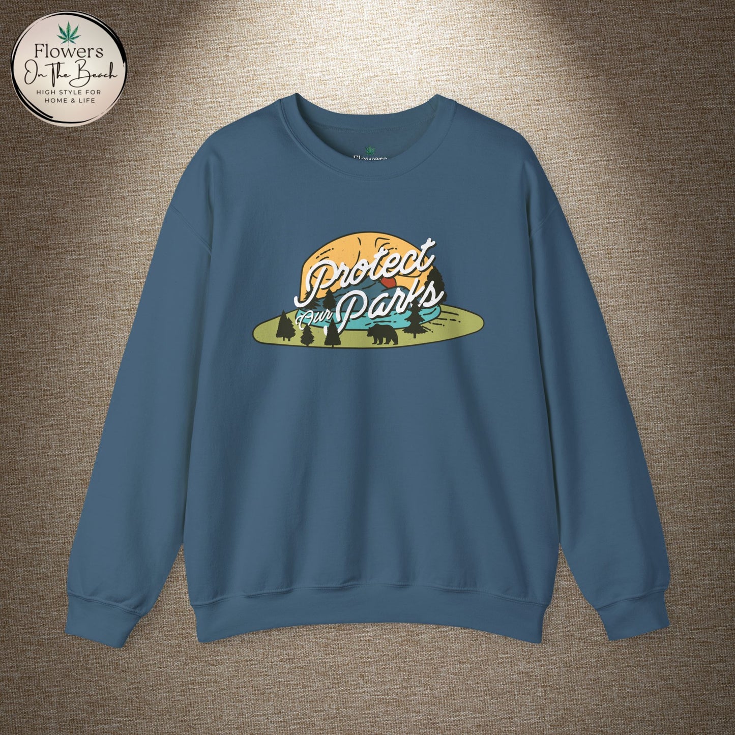 Protect Our Parks Crewneck Sweatshirt, National Parks Sweatshirt, Wanderlust Sweatshirt, Travel Apparel, Protect Our National Parks