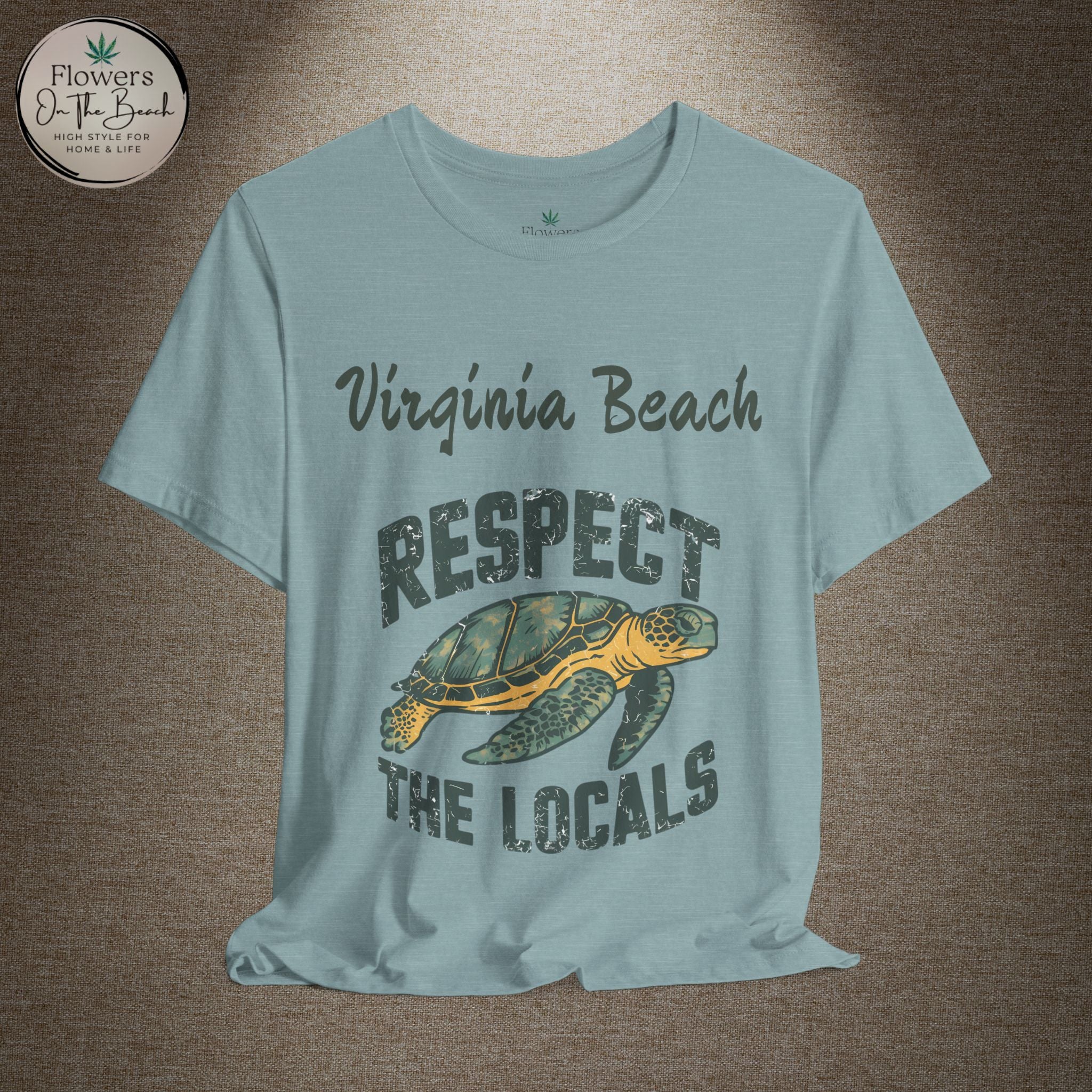 Respect the Locals Sea Turtle Tee